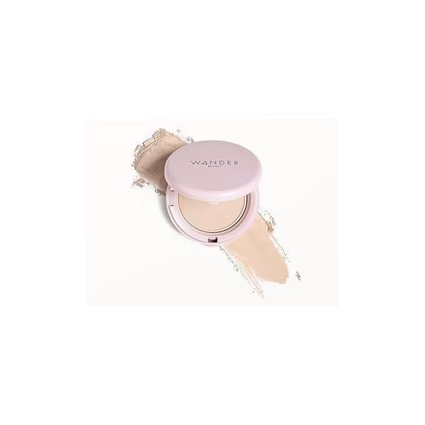 Wander Beauty Women's Wanderlust Powder Foundation, Light, Tan, 0.3 Ounce