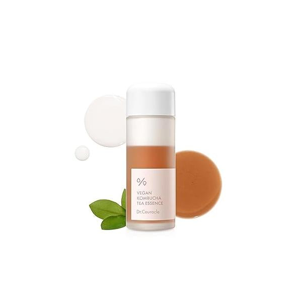 Dr.Ceuracle Vegan Kombucha Tea Essence - Hydrating Milky Toner with Extract, Centella Asiatica, Ceramide, Korean Skincare (150 ml / 5.07 fl. oz.)