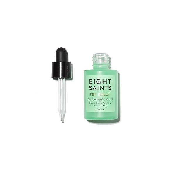 Eight Saints Skincare Pure Hyaluronic Acid Serum for Face Plumping, Natural and Organic Vitamin C with E Fine Lines, Reduces Wrinkles, Firming, Hydrating, Anti-Aging, 1 Oz
