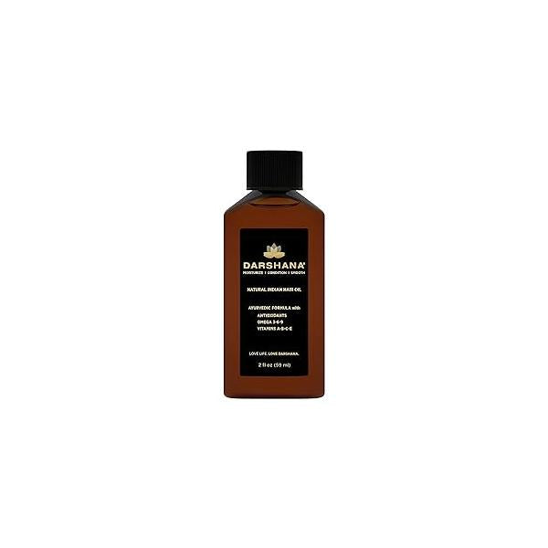Natural Indian Hair Oil with Ayurvedic Botanicals (2 fl oz.)
