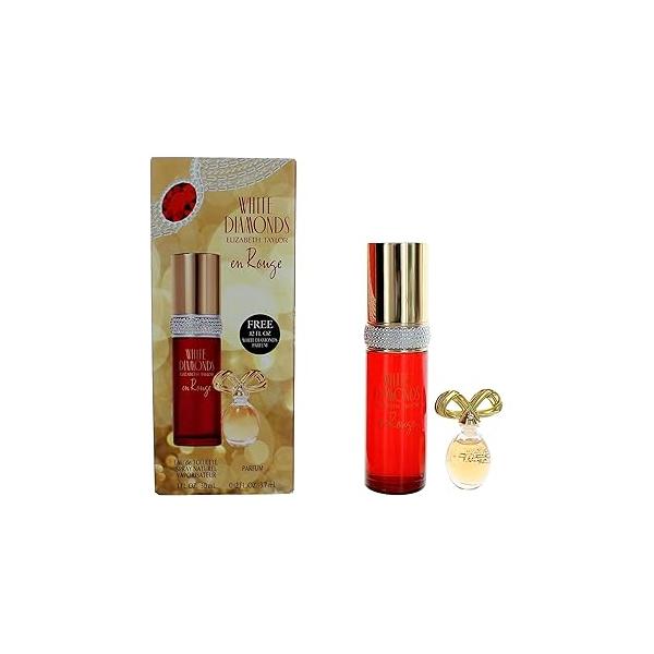 Elizabeth Taylor White Diamonds En Rouge, 2 Piece Gift Set women