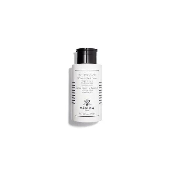 Sisley Paris Eau Efficace Gentle Make-Up Remover - 300 mL Gentle, Rinse-Free Micellar Water Makeup for Face & Eyes Cleanses Tones Skin