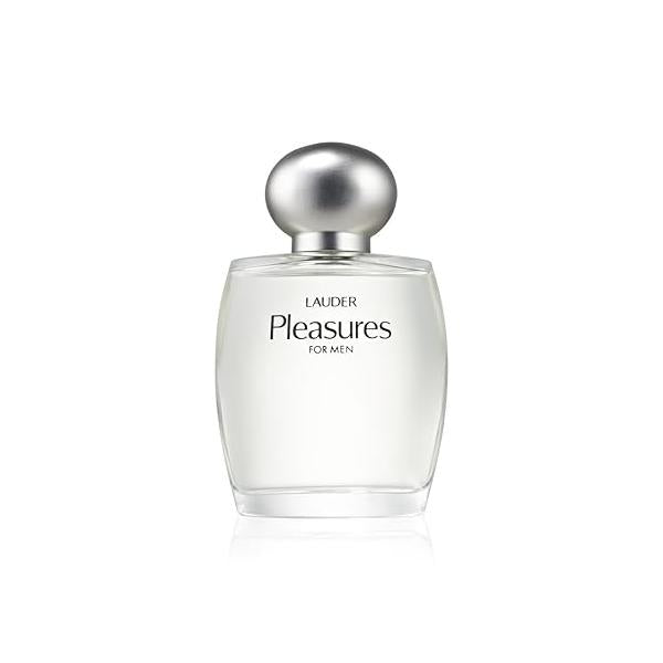 Estée Lauder Pleasures for Men Cologne Spray with Notes of Sandalwood, Citrus & Nectarine | Men, 3.4 Fl Oz