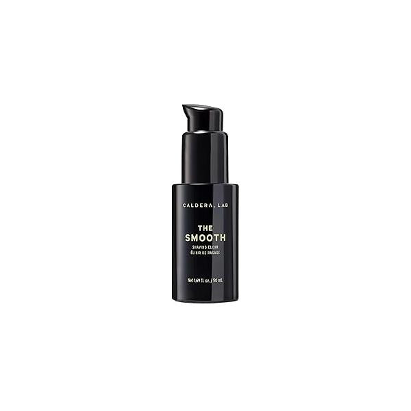 Caldera + Lab The Smooth Certified, Vegan, Exfoliating & Organic Shaving Elixir with Antioxidant Botanicals