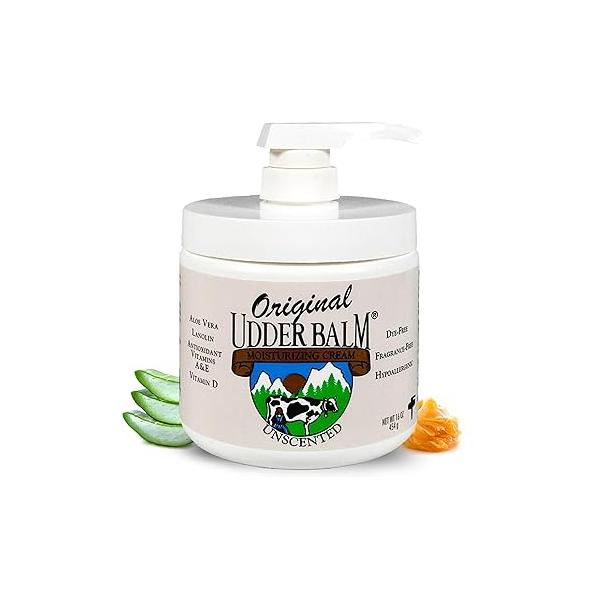 Original Udder Balm Unscented Hypoallergenic Tub