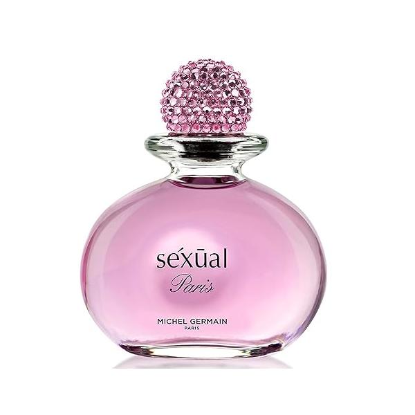 Michel Germain Sexual Paris Eau de Parfum Fragrance Spray, Top Notes of French Blackcurrant, Chardonnay Clementine, Galbanum, Sophisticated Gift for Women