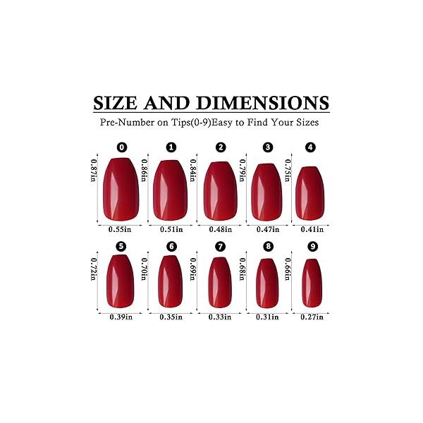 LoveOurHome 576pc Medium Press on Nails Almond Fake Full Cover Acrylic ons Nail Short Stiletto Glue Artificial Fingernail Tips 24 Colors for Women Girls Kids