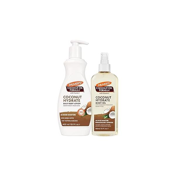 Palmer's Coconut Oil Formula Body Care bundle (Lotion & Oil)