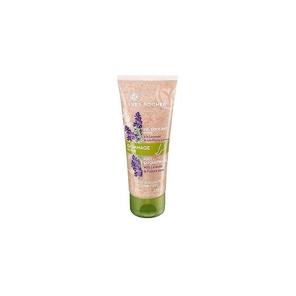 Yves Rocher Foot Exfoliating Gel | Reduce Calluses and Smooth Dry, Rough Skin 2.5 fl oz