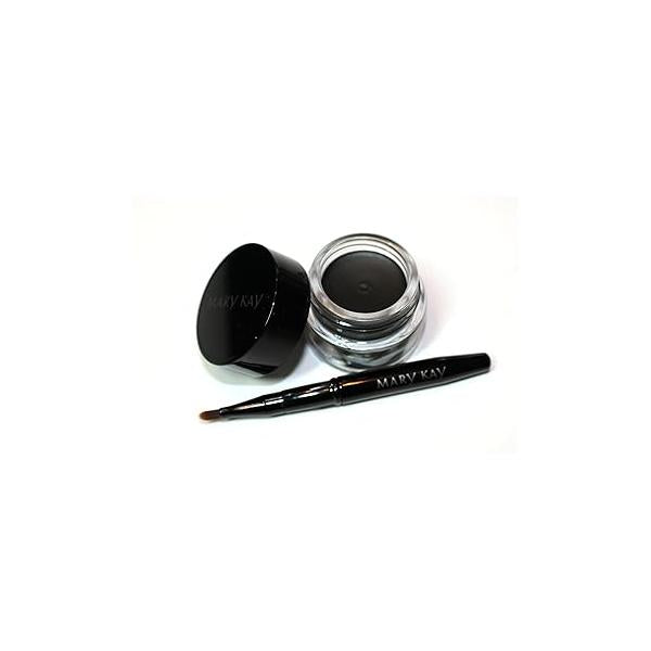 Mary Kay Gel Eyeliner Jet Black with Expandable Brush 0.15 Oz