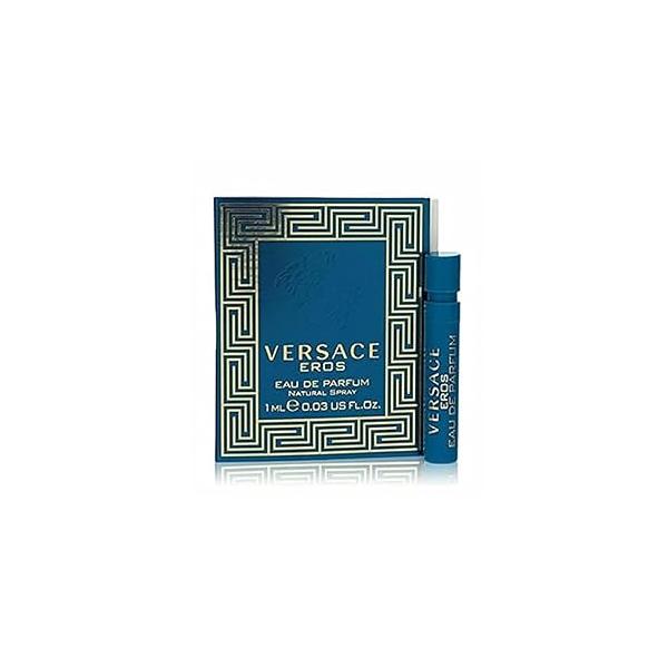 Versace Eros Eau De Parfum Travel Sample Spray Vial .03 Oz/1 Ml