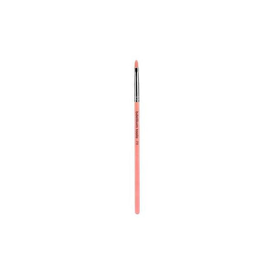 Bdellium Tools Professional Makeup Brush - Pink Bambu Series 711 Pointed Tip Liner With Soft Synthetic Fibers, For Eye Lining (Pink, 1pc)