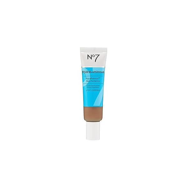 No7 HydraLuminous Skin Tint Perfector - Aqua Release Tinted Moisturizer with a Hydrating, Lightweight Formula Sheer to Light Coverage Face Makeup Fair (1 Fl Oz)