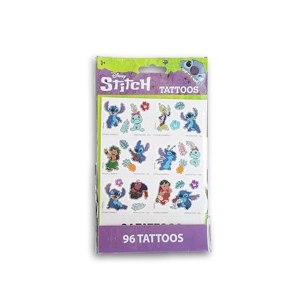 Show-Offs Multicolor Cartoon Temporary Tattoos - 96 Count