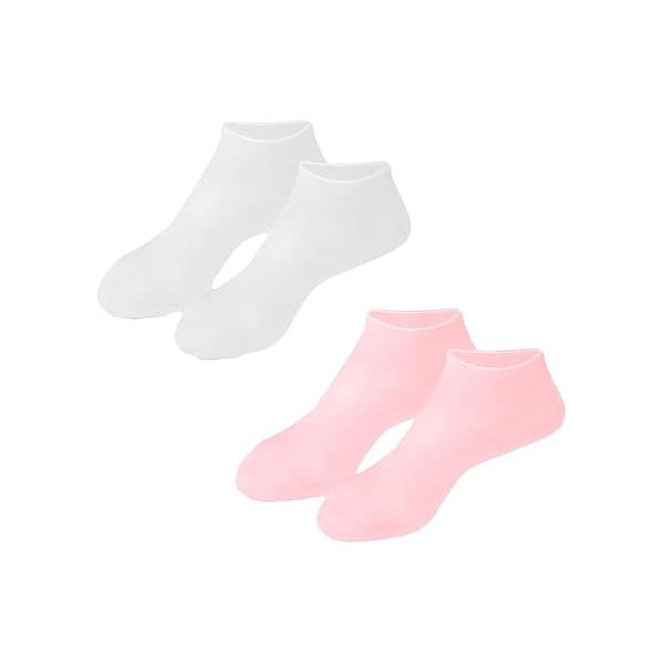 Silicone Socks for Women's Dry Cracked Feet, Moisturizing Socks, Hydrotherapy Repairing and Feet