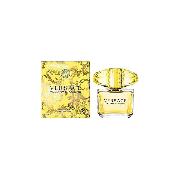 Versace Women Yellow Diamond 3.0 Oz Edt Spray(pack Of 1)