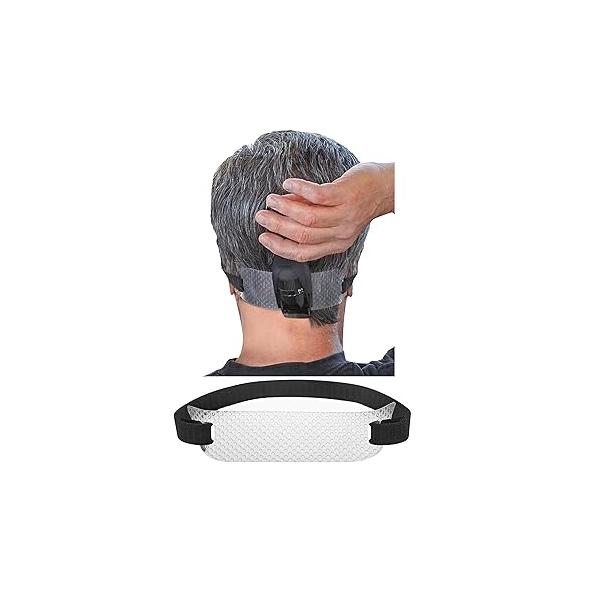 Quality Time Neck Hair Guide - A Neckline Template for Shaving and Keeping a Clean Straight Hairline: Stencil Haircuts, Do-it-yourself, Made in USA