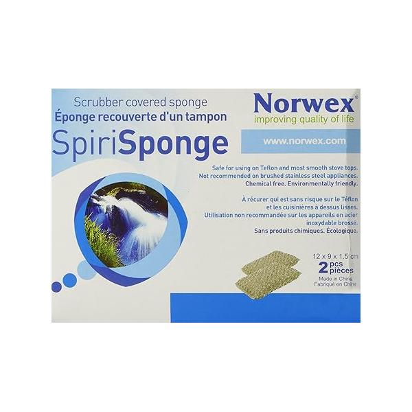 Norwex Spirisponge Scrubber Sponge (2 per pack)