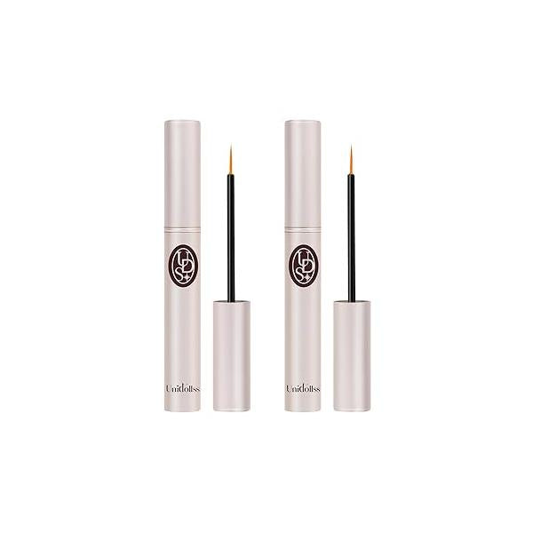 Eyelash Growth Serum Specially for Sensitive Eyes makes Thicker, Longer Lashes and Eyebrows Unidollss Lash Enhancing Treatment with Nourishing Botanical,Vegan&Cruelty-free.