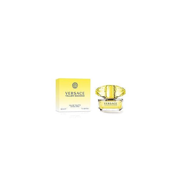 Versace Yellow Diamond Eau De Toilette Spray for Women, 1.7 Fl Oz