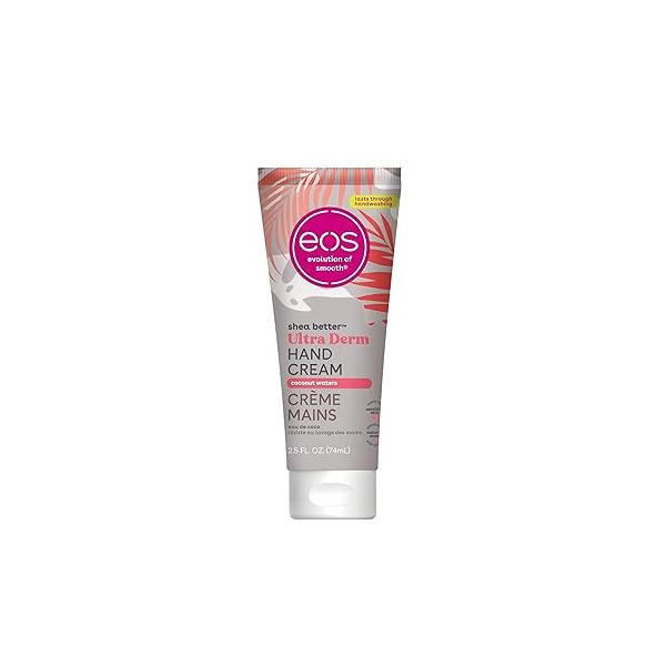 eos Shea Better Hand Cream - Coconut Lotion and Skin Care | Instant Hydration + Lasting Protection 2.5 oz