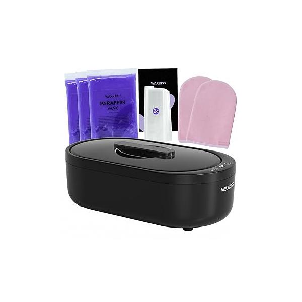 Small Paraffin Wax Machine for Hands - Size Hand 2000ml With 3 packs of Kit Digital Display Screen Bath