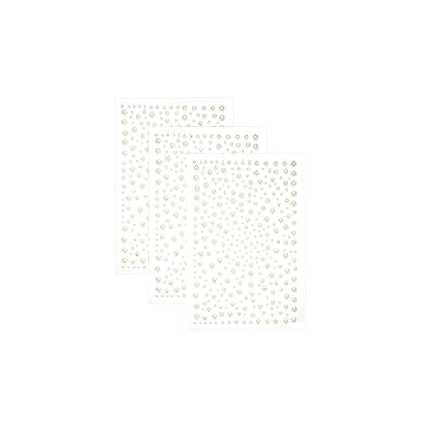969pcs Face Gemstones Stick, Self-Adhesive On Rhinestones Acrylic Festival Stickers Gems Diamonds Makeup Eye Temporary Tattoo Jewels for Women Girls Body (Style 1)