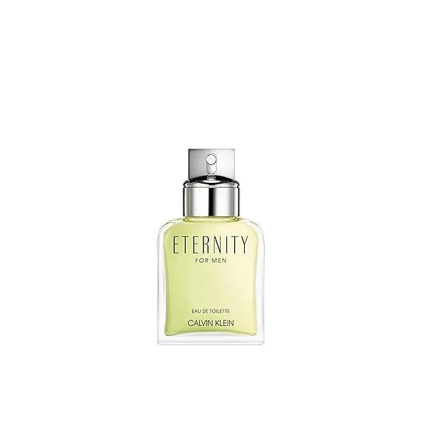 Calvin Klein Eternity Eau de Toilette - Fougère Men's Cologne With Notes of Mandarin, Sage, Cedarwood & Amber Long Lasting Fragrance
