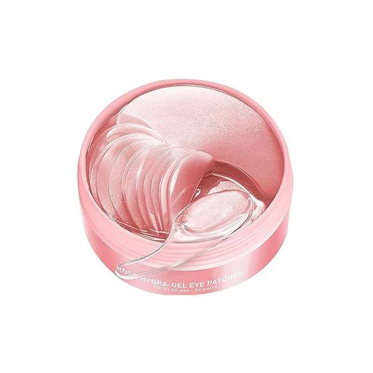 AKARY Eye Patches Rose Hydra-Gel Mask Sheet Lady Skin Care Pad Remove Fine Lines Smooth Repair the Eyes Skin, Under Gel for Moisturizing and Relieving, Firm Look of Area
