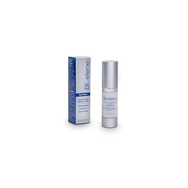 EyePlus+, a new formula powered by the ultimate trifecta of Methylene Blue, Ergothioneine, and Niacinamide. Dermatologist approved. Suitable for Sensitive Skin.