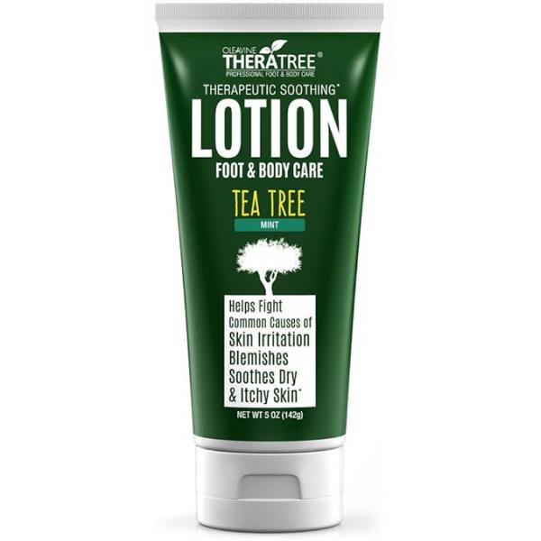 Tea Tree Oil Lotion with Neem for Foot & Body - Helps Soothe Skin Irritation and Fight Odor TheraTree