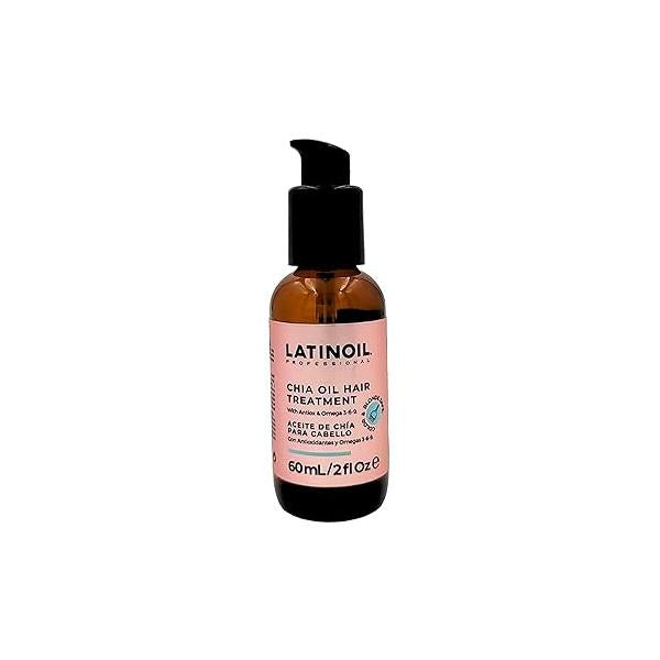 Chia Oil 2 oz / 60 ml - Instant Repair For Damaged Hair Eliminates Frizz, Dryness Adds Silkiness Absorbs Fully & Quickly Color Safe Read our REAL Reviews