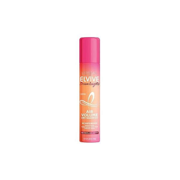 L’Oréal Paris Elvive Dream Lengths Air Volume Dry Shampoo, 4.16 Ounce