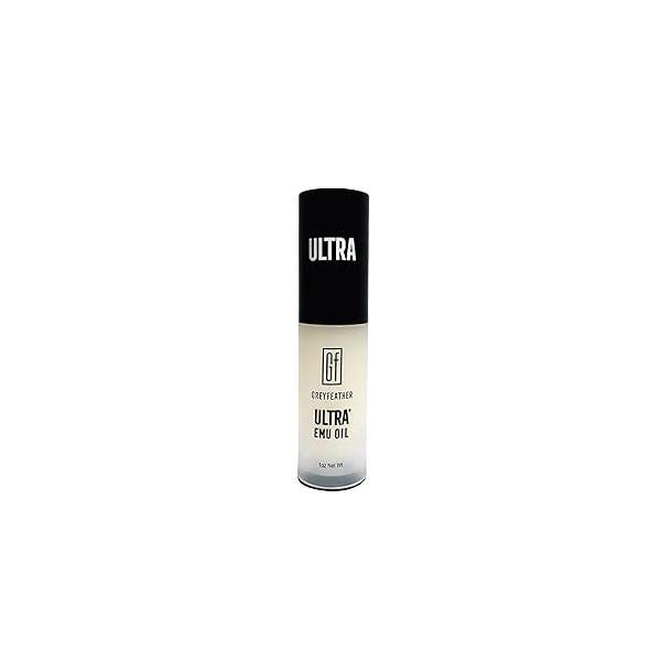 Greyfeather Natural Skin Repair - Hand Cream, Hyaluronic Acid Serum, Pure Emu Oil & Body Lotion for Dry, Cracked Non-Greasy Skincare Face (Emu Oil)