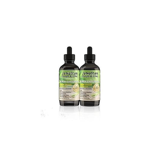4oz JML Jamaican Black Castor Oil - Lemon Grass Pack of 2
