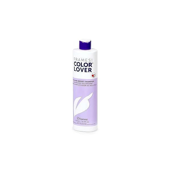 Framesi Color Lover Volume Boost Shampoo, 16.9 fl oz, Sulfate Free Shampoo with Quinoa and Aloe Vera, Treated Hair