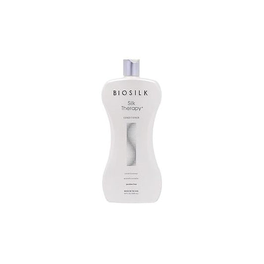 BioSilk Silk Therapy Conditioner, Moisturizes & Conditions Hair For Incredible Shine, Sulfate, Paraben, Cruelty-Free, 34 Oz
