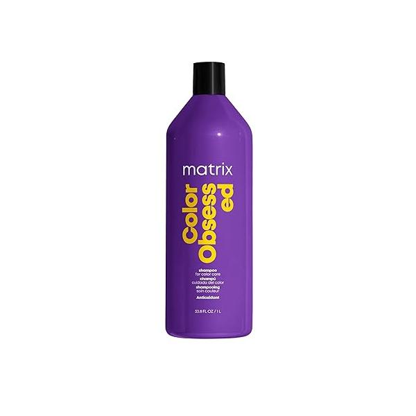 Matrix Color Obsessed Antioxidant Shampoo For Treated Hair - Enhances Color, Protects Vibrancy and Prevents Fading, Cruelty Free & Vegan