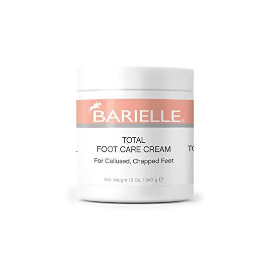 BARIELLE Total Foot Care Cream 12 oz. - for Dry, Cracked, Feet