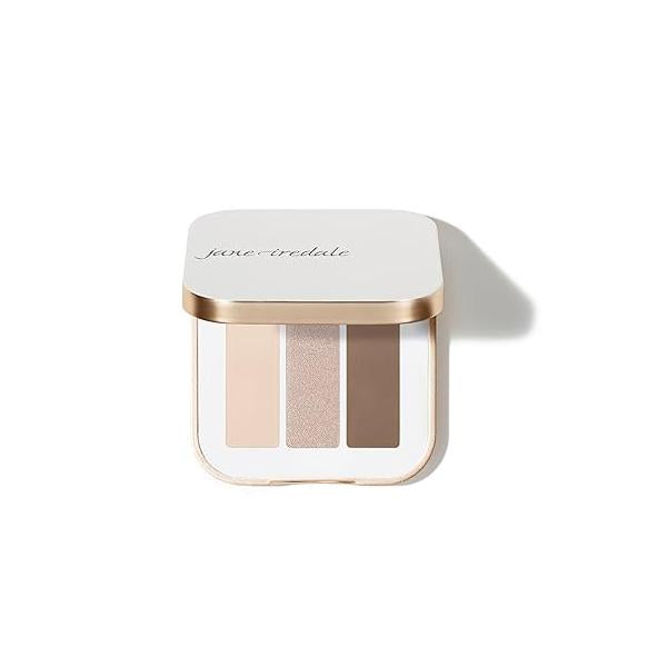 jane iredale PurePressed Eye Shadow Triple, Highly Pigmented Mineral Based Color, Long Lasting & Crease Resistant Formula, Safe for Sensitive Eyes