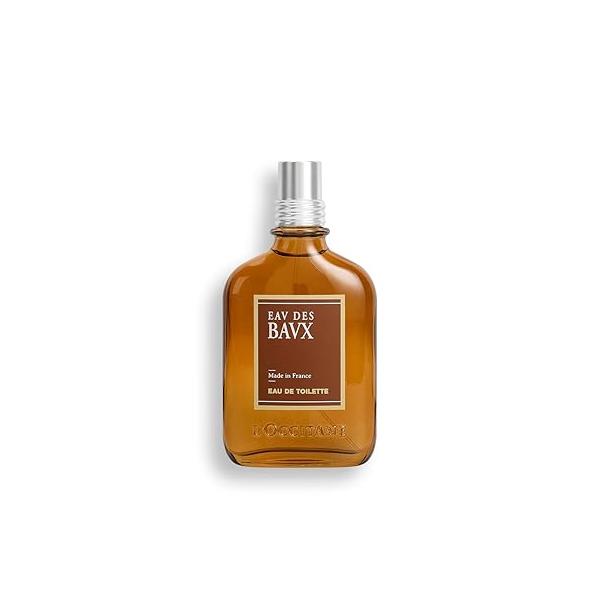 L'OCCITANE Woody Eau des Baux de Toilette for Men, 3.4 Fl Oz