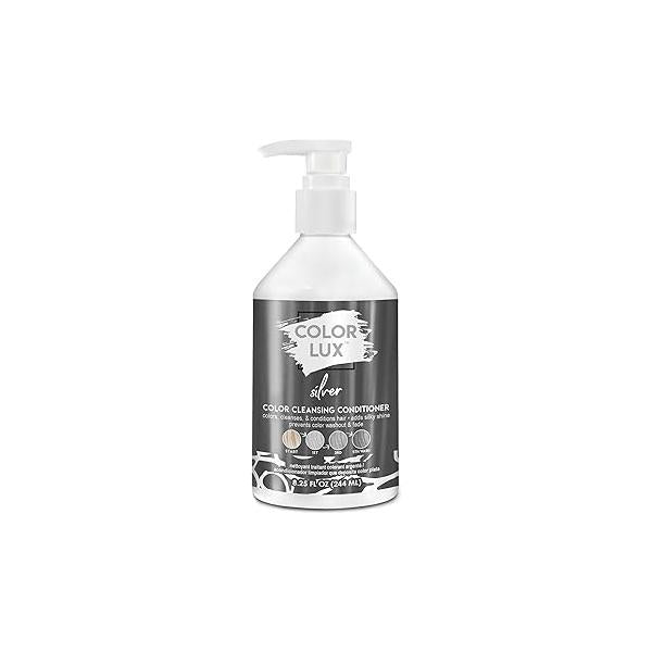 Color Cleansing Conditioner, Silver, 3-in-1 Depositing Formula, Vegan, Sulfate-Free, Paraben-Free, 8.25 oz