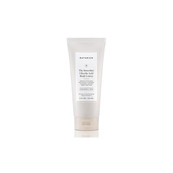Naturium The Smoother Glycolic Acid Body Lotion, Resurfacing & Exfoliating Treatment, with 10% Acid, 8 oz