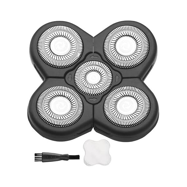 Universal 7 Blades Shaver Replacement Compatible with Freedom Gold and Most Mainstream Brands Head Electric (7 Blue)