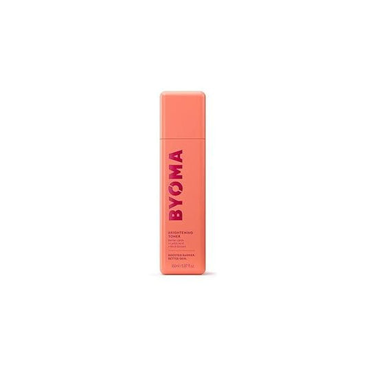 BYOMA Brightening Toner - Gently Exfoliating, Facial with Lipids & Lactic Acid Alcohol Free Brighten Hydrate Skin Barrier Repair 5.07 fl. oz