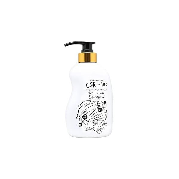 Elizavecca CER-100 Collagen Coating Hair A+ Muscle Hell-Tornado Shampoo 500ml/16.9 fl.oz. - Especially for Oily hair | oily scalp K-Beauty