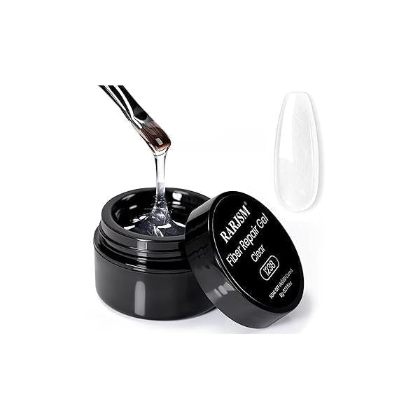RARJSM 3D Sculpting Gel Clear Painting Polish Nail Art Designs No Wipe Chrome Powder Nails Charms Rhinestone Decoration Adhesive Glue Drawing Painted Sculpture Hard Gelpolish Curing Requires