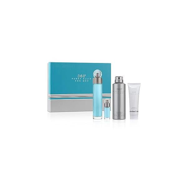 Perry Ellis Fragrances 360 for Men 4-piece Gift Set