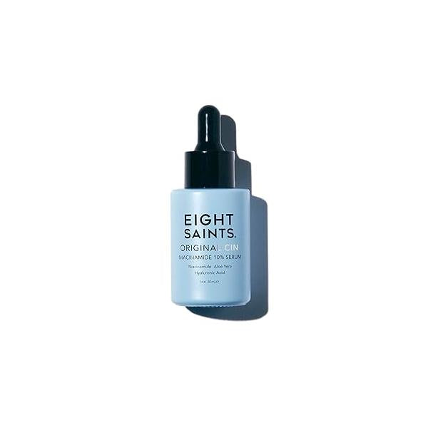 Eight Saints Original Cin, 10% Niacinamide Serum For Face Anti Aging, Natural and Organic, Facial to Reduce Fine Lines, Dark Spots, Large Pores, Wrinkles, 1oz