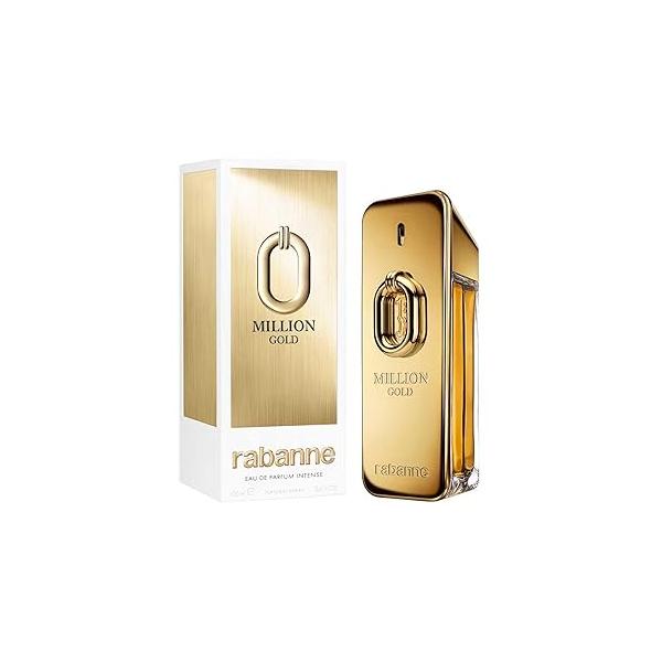 Paco Rabanne Million Gold Intense Eau De Parfum Spray for Men, 3.4 Ounce